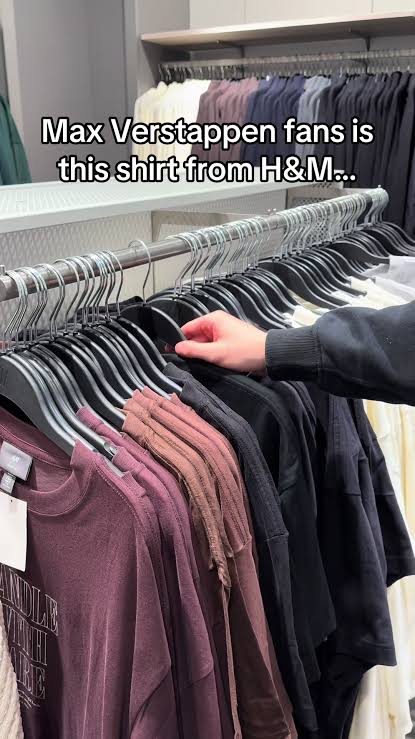 H&M Max Verstappen T-Shirt? Here's What Really Exists