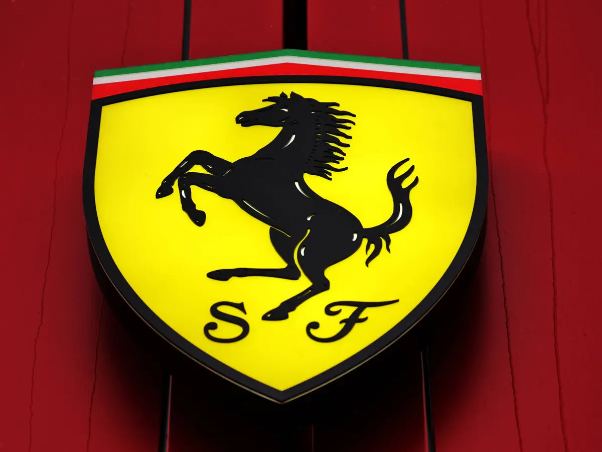 Turn1 Ferrari F1 Unisex Oversized T-shirt — Scuderia Ferrari fan tee, black colour, front view, India
