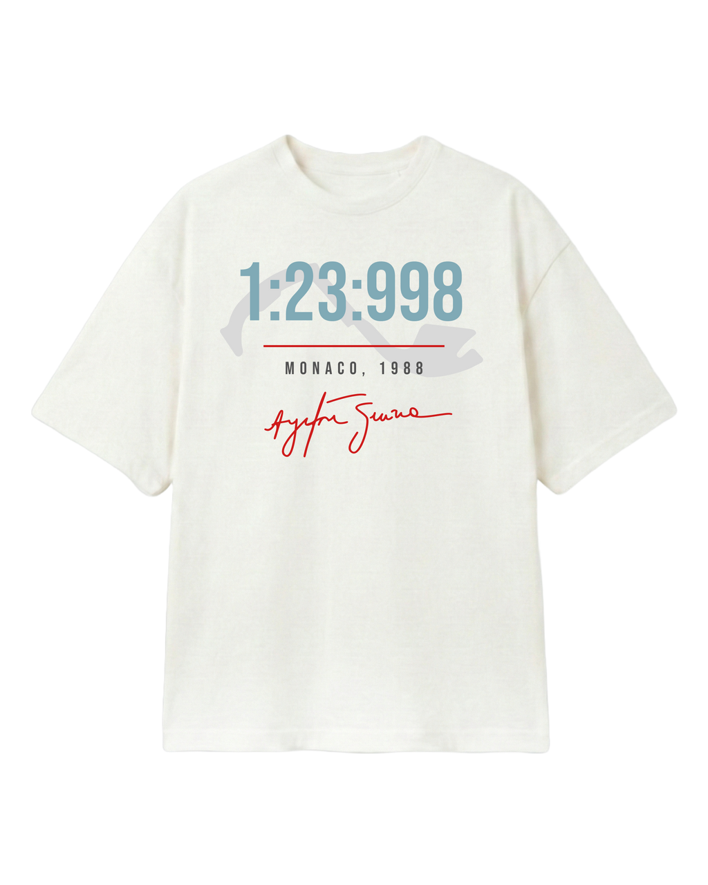 Ayrton Senna Monaco 1988 F1 Unisex Tee