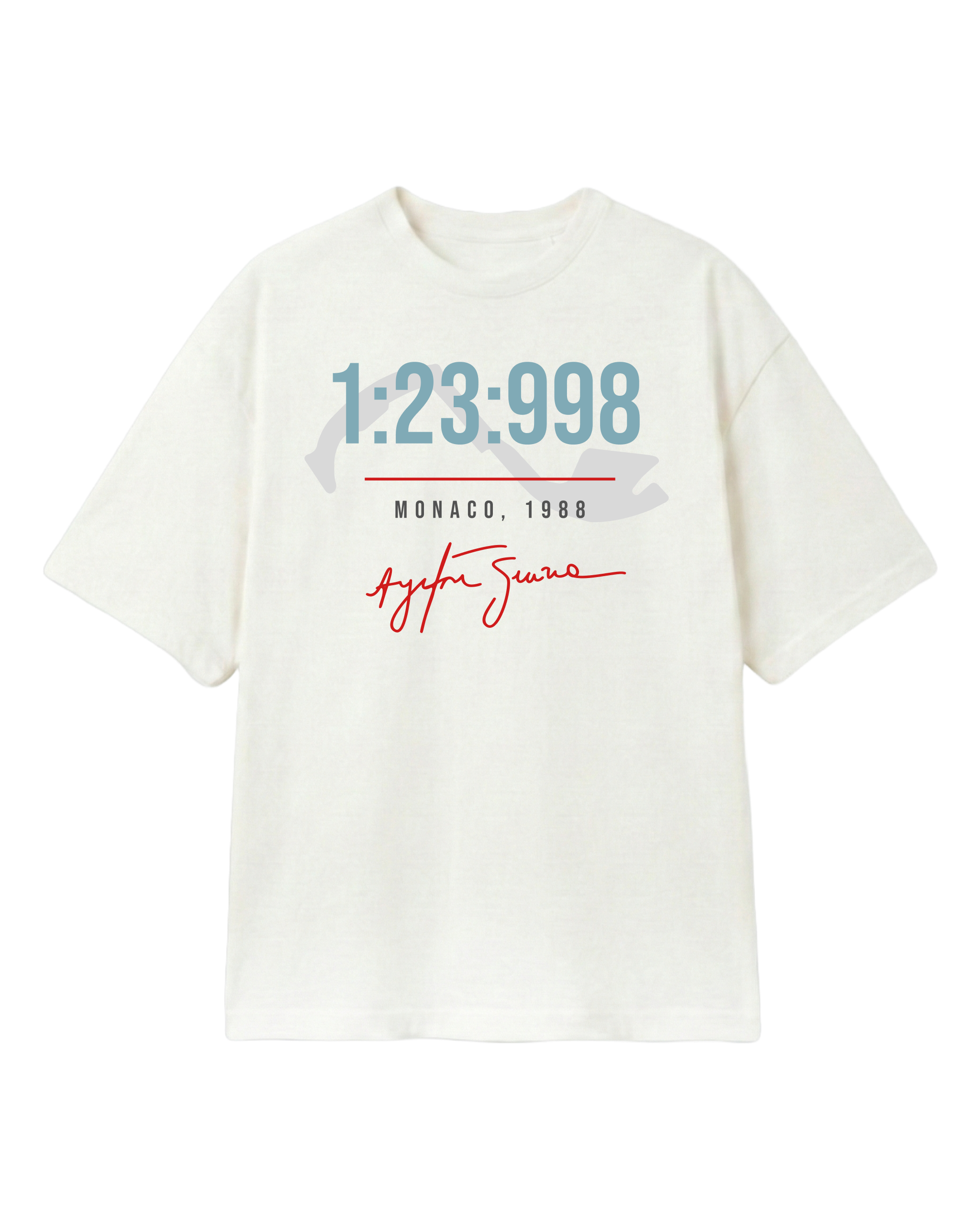 Ayrton Senna Monaco 1988 F1 Unisex Tee