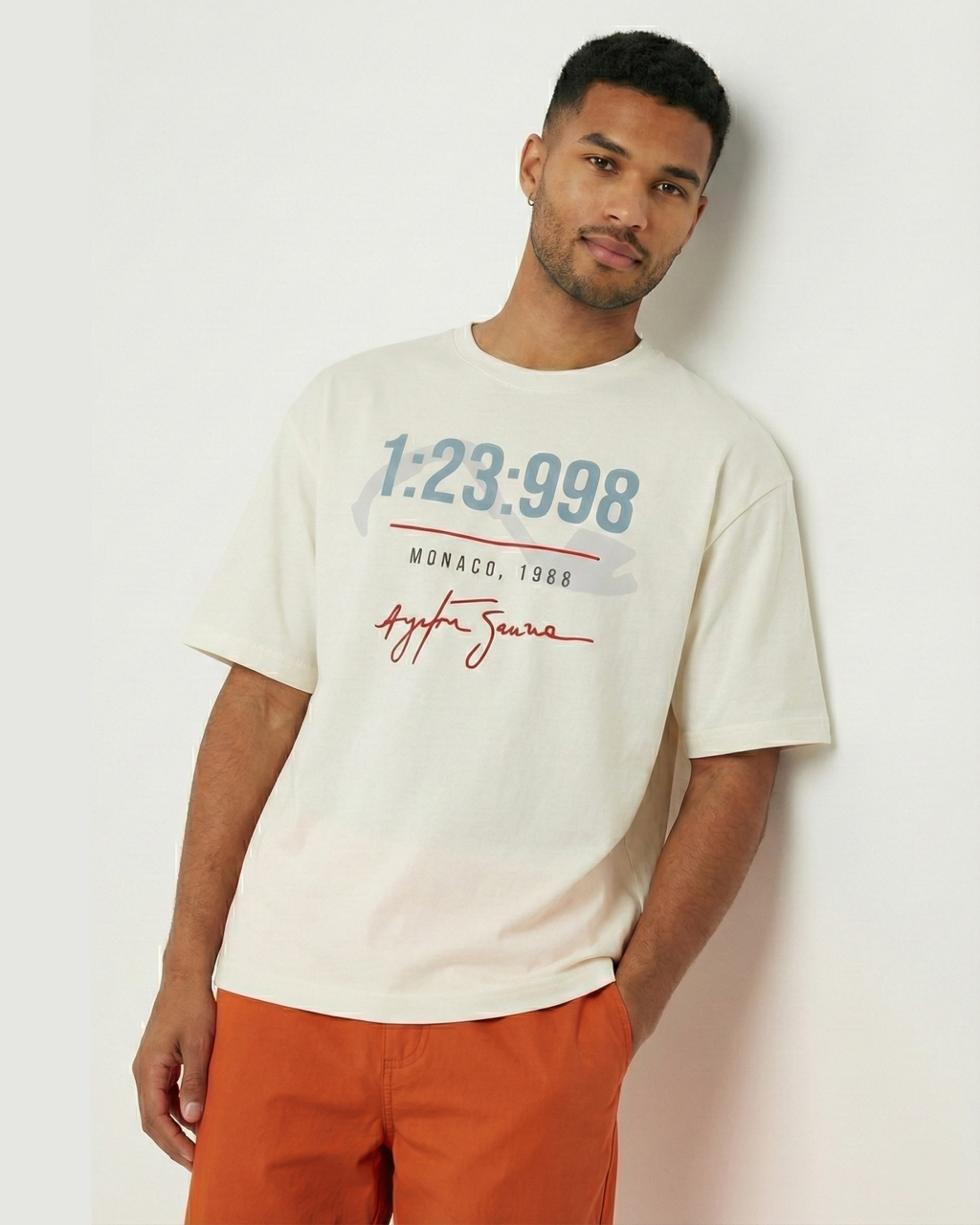 Ayrton Senna Monaco 1988 F1 Unisex Tee