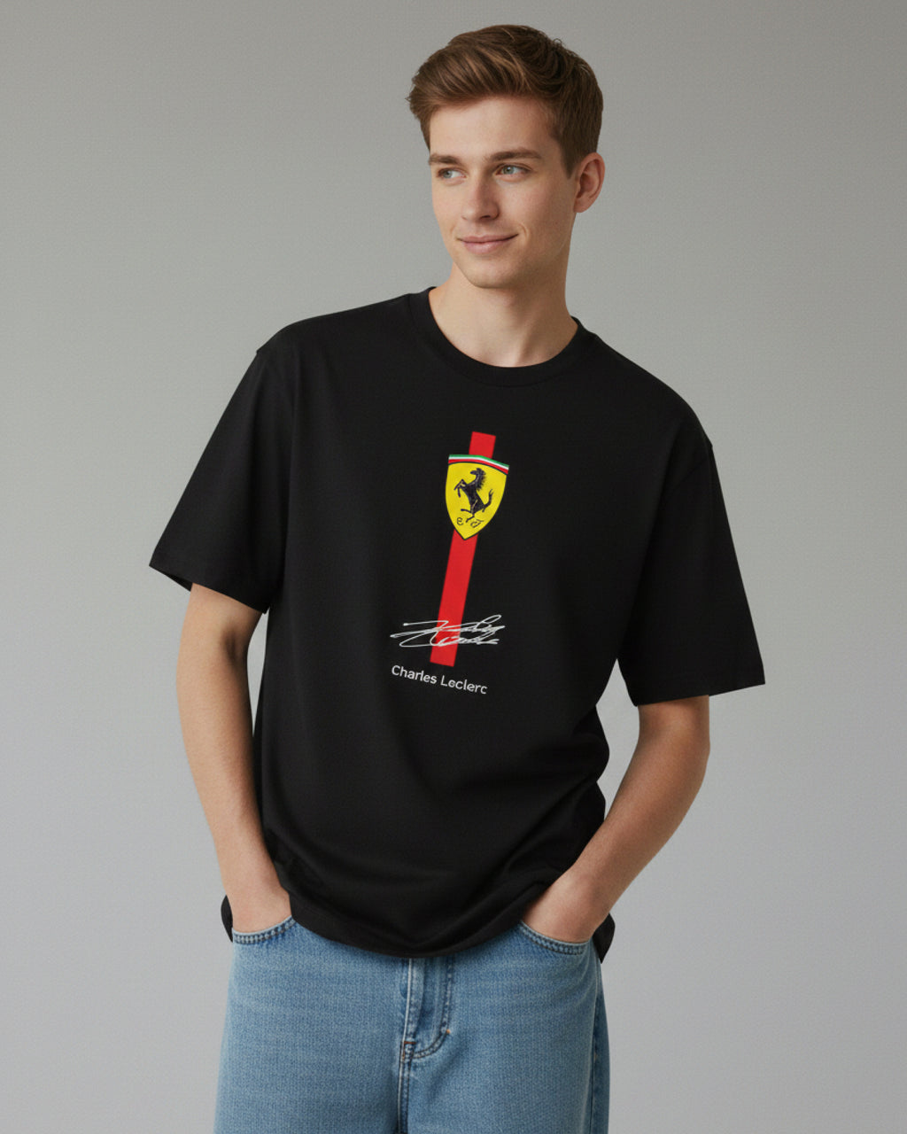 Charles Leclerc Ferrari Unisex T-shirt