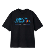 Carlos Sainz Smooth Operator F1 Unisex Oversized T-shirt Black Front View