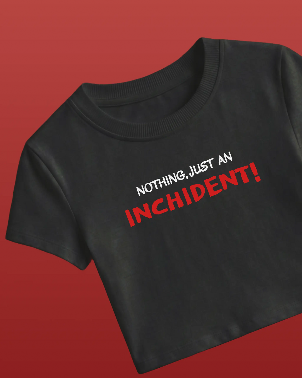 Charles Leclerc Just An Inchident F1 Crop Top