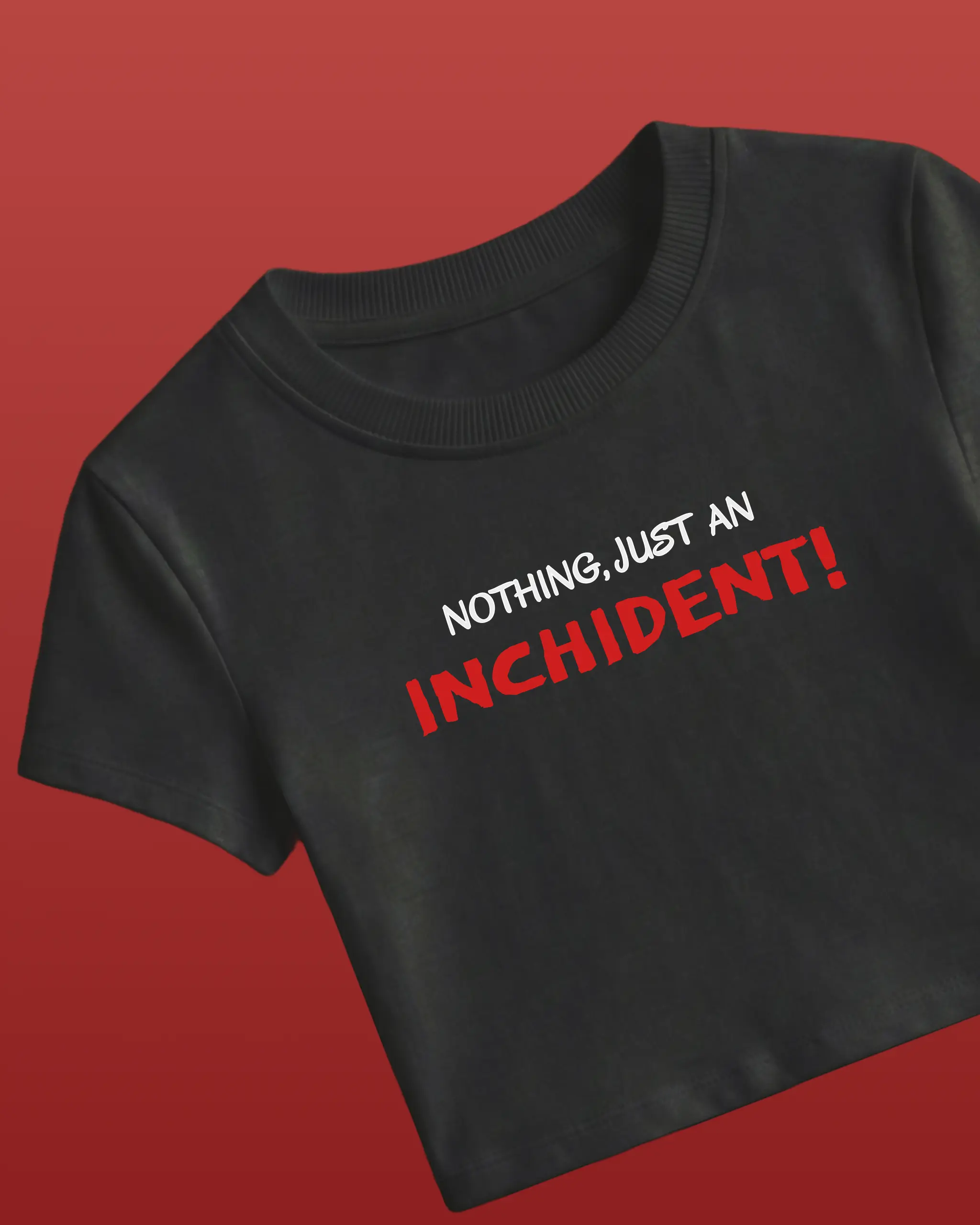Charles Leclerc Just An Inchident F1 Crop Top