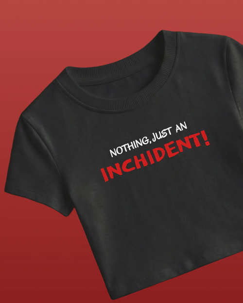 Charles Leclerc Just An Inchident F1 Crop Top