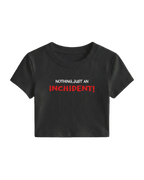 Charles Leclerc Just An Inchident F1 Crop Top