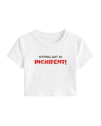 Charles Leclerc Just An Inchident F1 Crop Top
