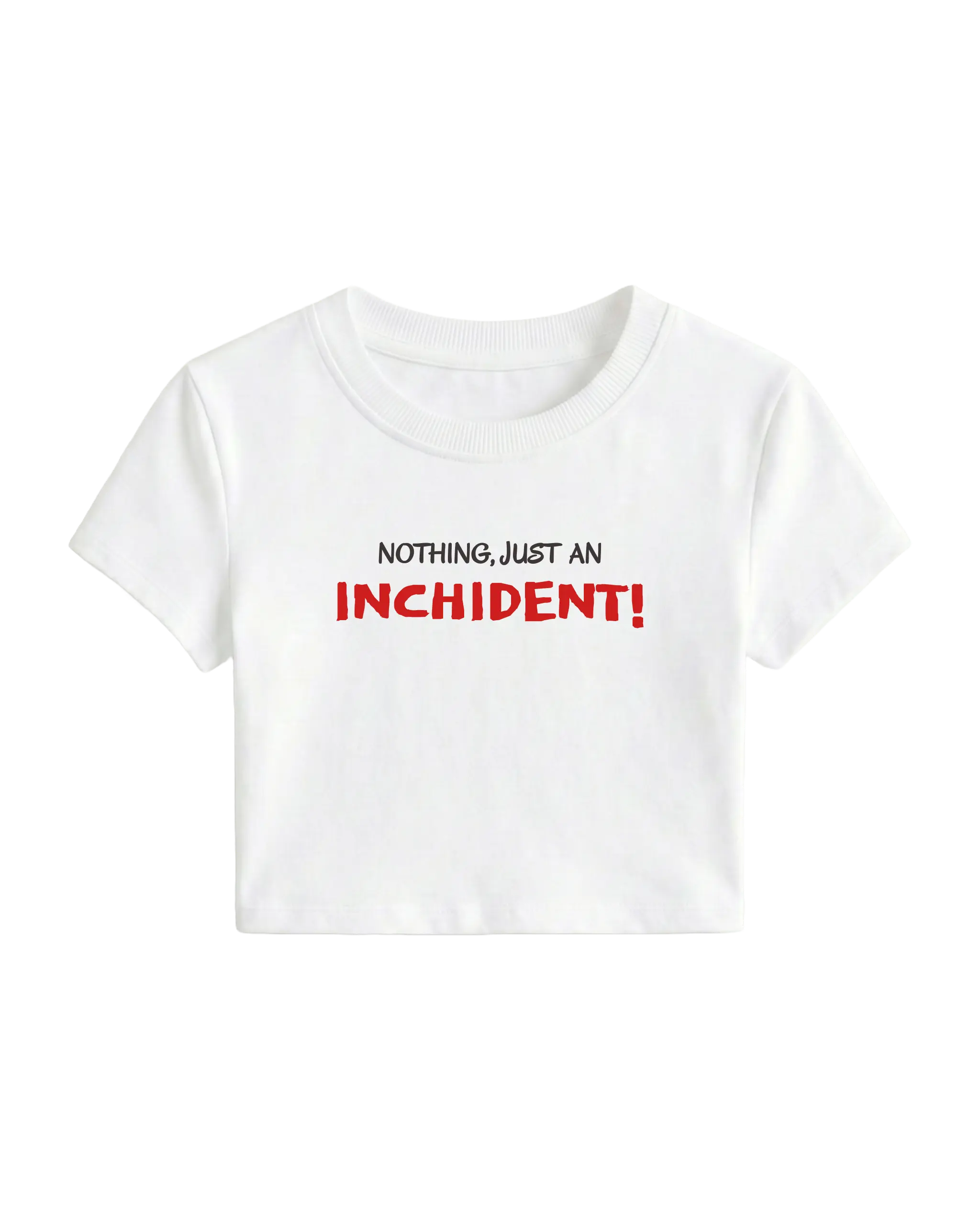 Charles Leclerc Just An Inchident F1 Crop Top