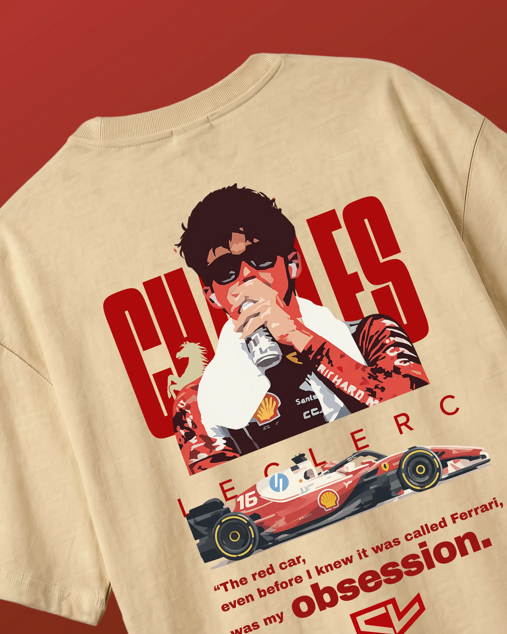 Leclerc Obsession Scuderia F1 Unisex T-shirt