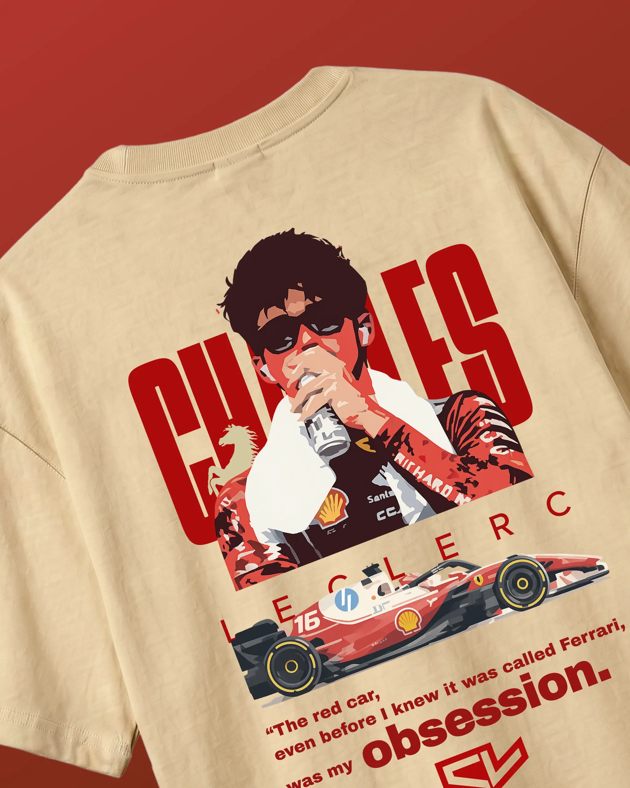 Leclerc Obsession Scuderia F1 Unisex T-shirt