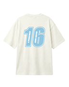 Charles Leclerc Monaco Edition F1 Unisex Oversized T-shirt Off-White Front View | Turn1 India