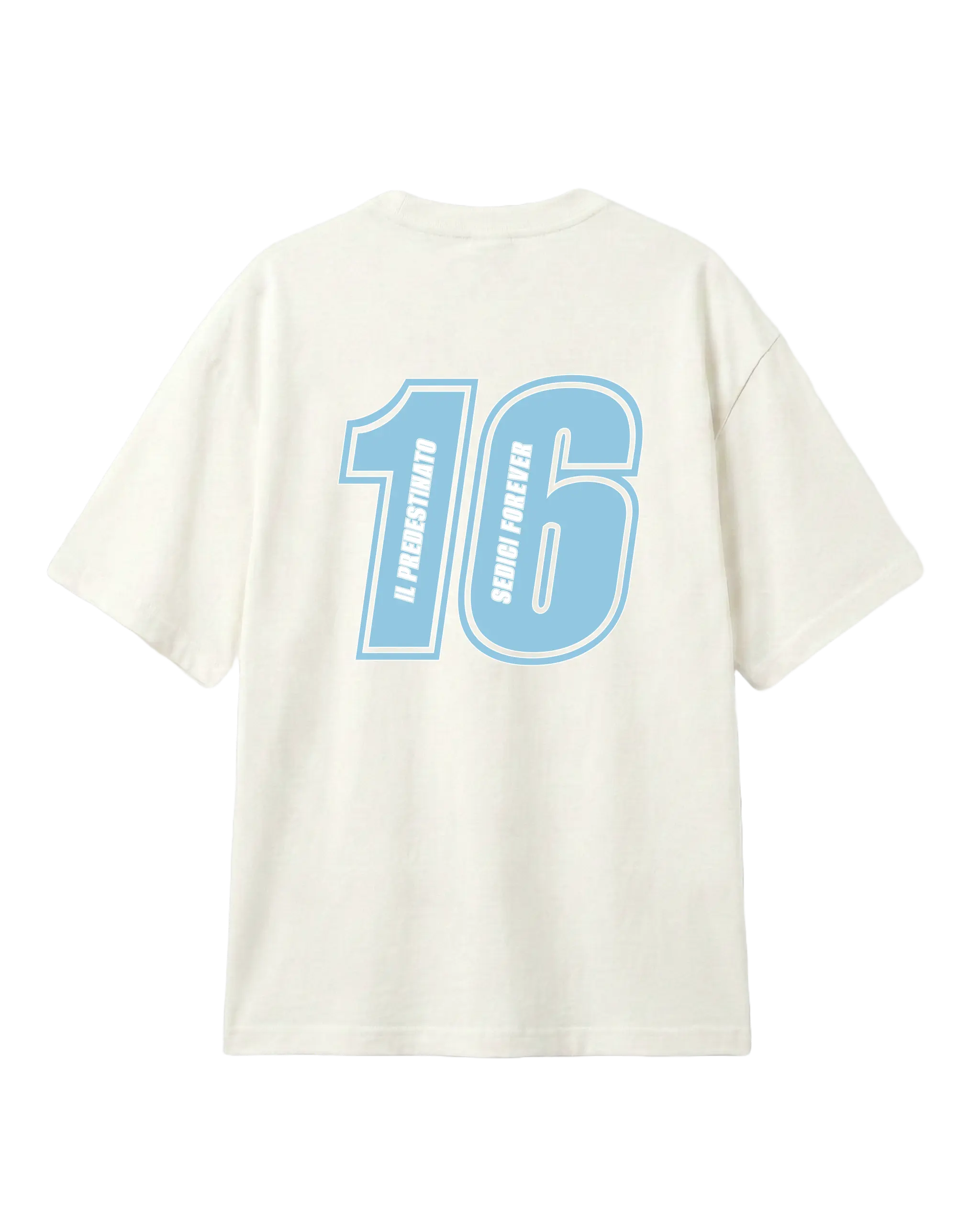 Charles Leclerc Monaco Edition F1 Unisex Oversized T-shirt Off-White Front View | Turn1 India