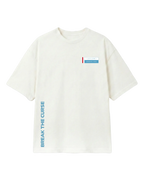 Charles Leclerc Monaco Edition F1 Unisex Oversized T-shirt Off-White Front View | Turn1 India