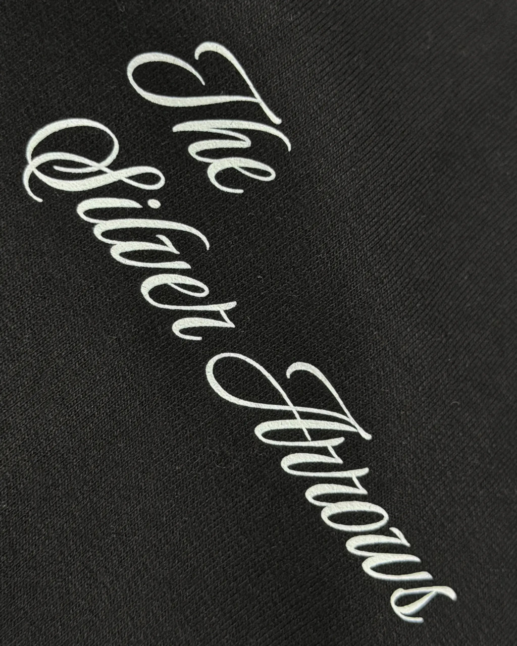Close-up of Fabric and Print - Kimi Antonelli F1 Unisex Oversized T-shirt Black | Turn1 India