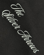 Close-up of Fabric and Print - Kimi Antonelli F1 Unisex Oversized T-shirt Black | Turn1 India