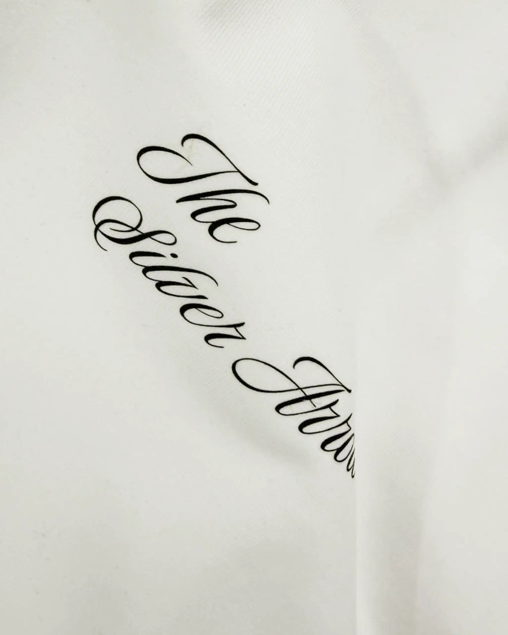 Close-up of Fabric and Print - Kimi Antonelli F1 Unisex Oversized T-shirt Off-White | Turn1 India