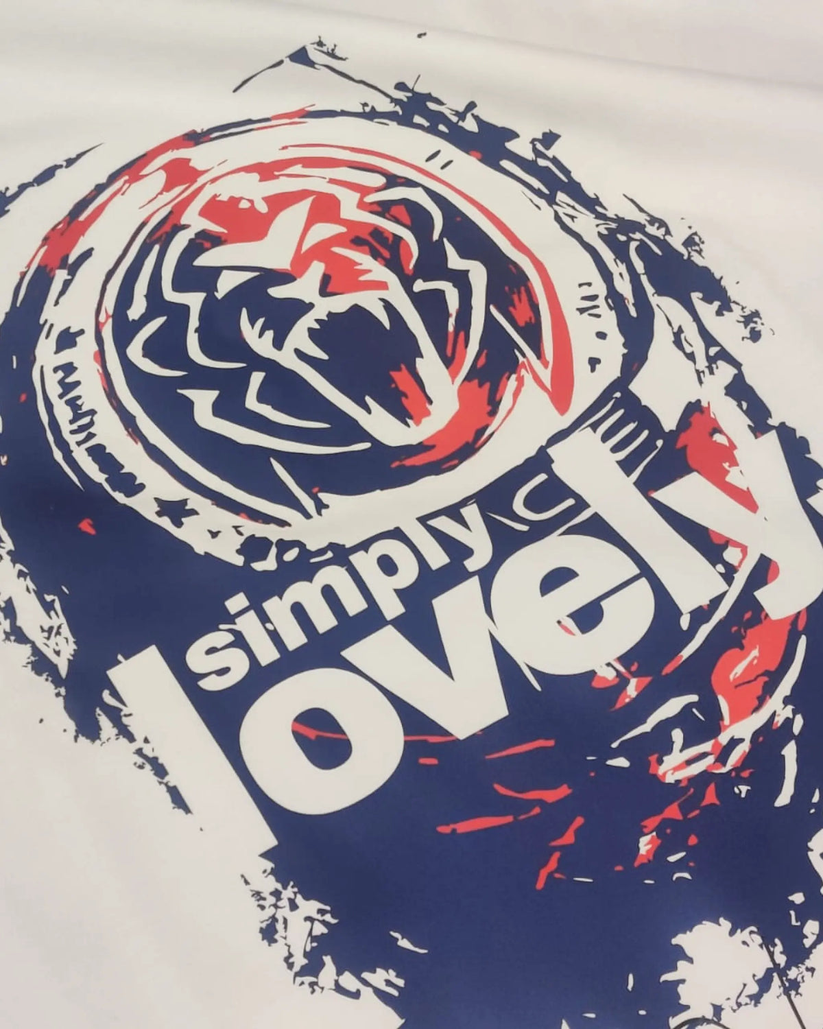 Close-up of Fabric and Print - Max Verstappen Simply Lovely Helmet Edition F1 t-shirt | Formula 1 Tees India | Unisex Oversized Fit | Turn1 India