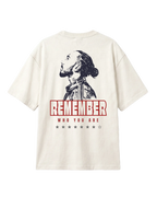 F1 Unisex Oversized T-shirt Off-White Back View | Turn1 India