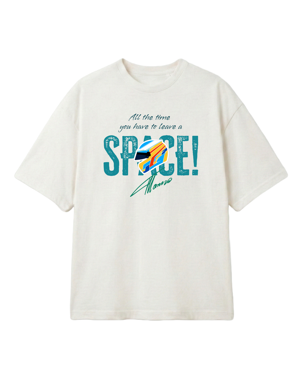 Fernando Alonso Leave a Space Unisex Tee