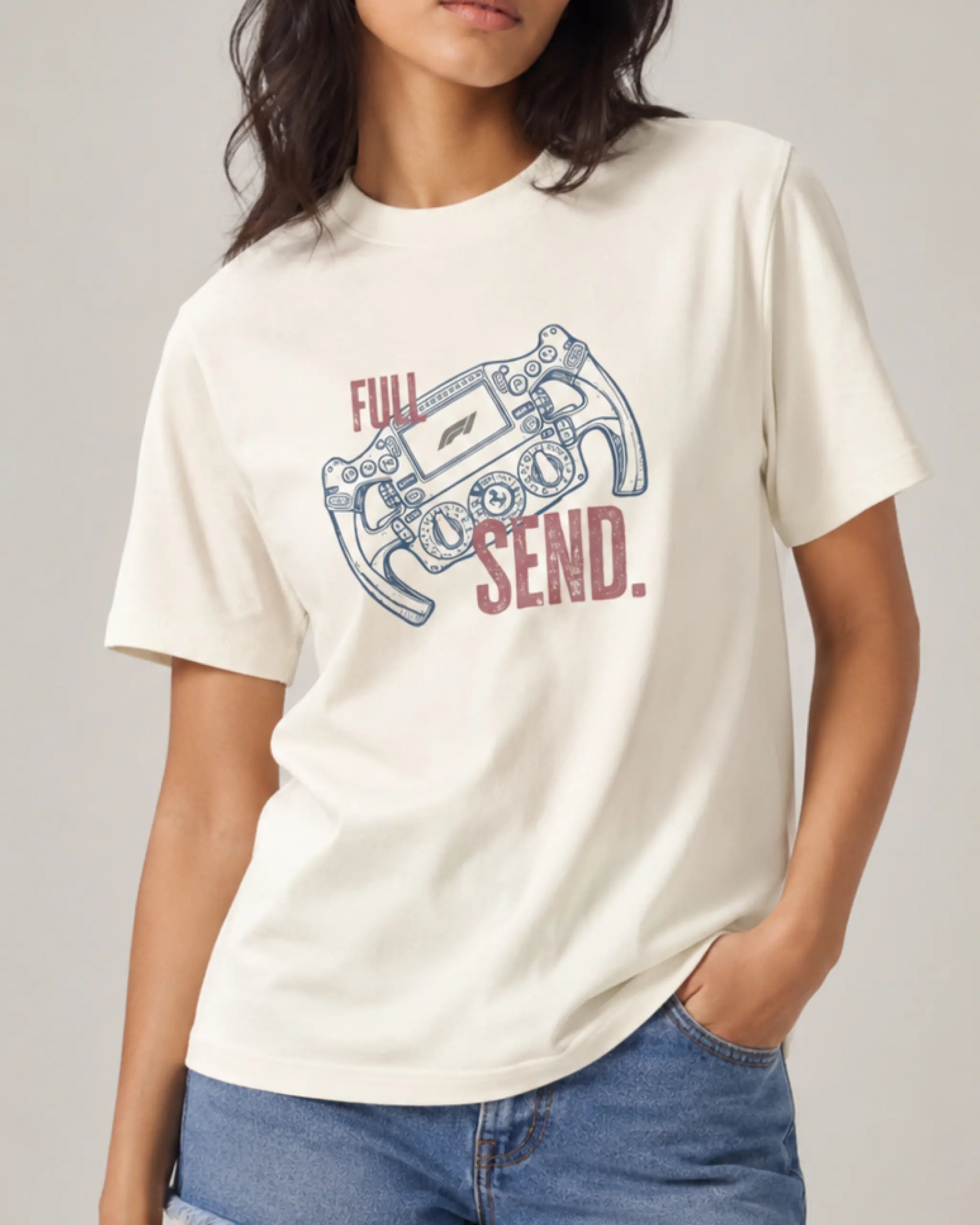 F1 Racing Minimalist Graphic T-shirt
