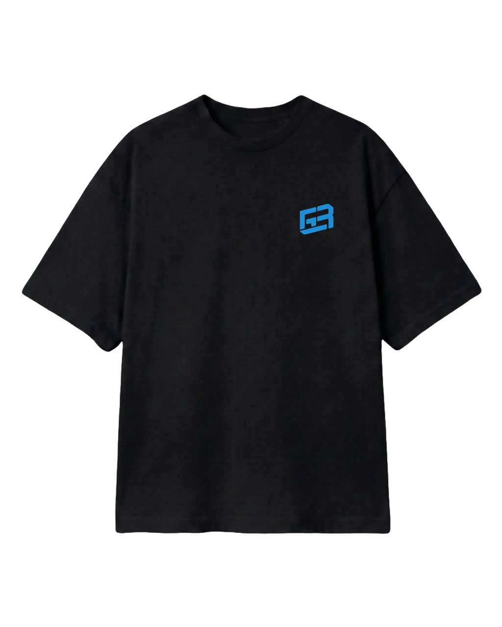 Formula 1 Tee - George Russell Mr. Saturday Graphic F1 T-shirt - Colour Black - Front View - Unisex Oversized Fit | Turn1 India