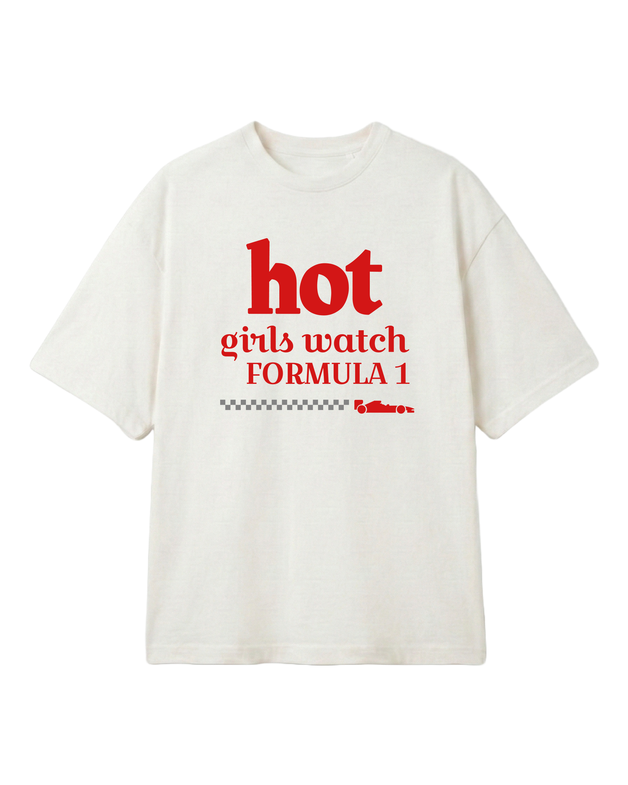 Hot Girl F1 Oversized Tee