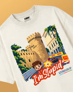 Charles Leclerc I Am Stupid Azerbaijan Grand Prix Baku F1 T-shirt