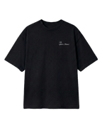 F1 Turn1 India Black unisex oversized tshirt featuring Kimi Antonelli, Mercedes AMG Petronas F1 Team driver, his Mercedes F1 car and number 12.
Front print featuring text "Silver Arrows"