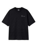 Kimi Antonelli F1 Unisex Oversized T-shirt Black Front View | Turn1 India