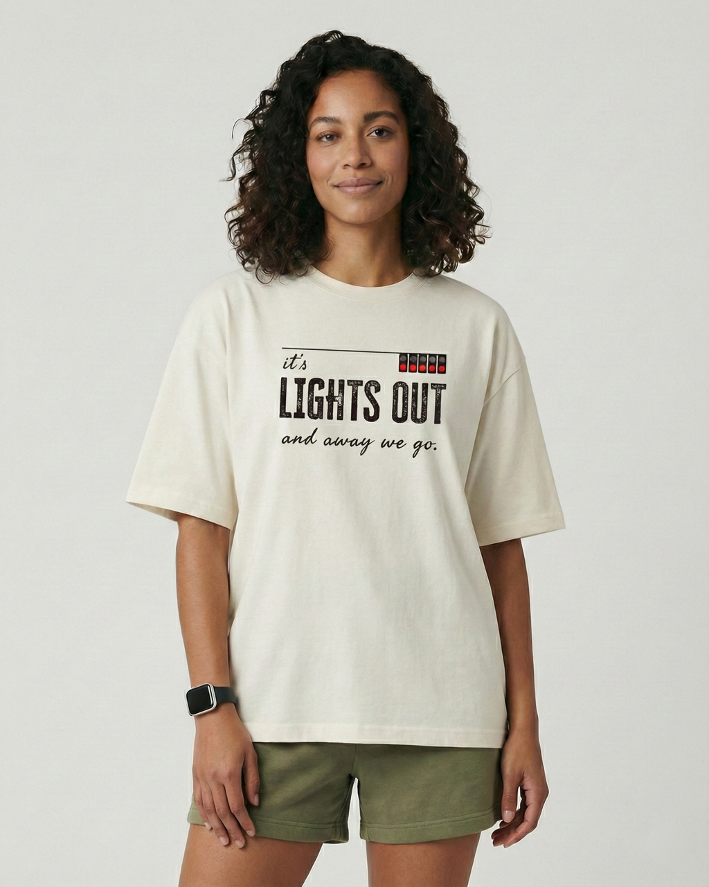 F1 Lights Out and Away We Go Unisex Tee