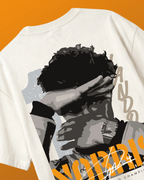 Lando Norris Champion Talent F1 Graphic T-shirt Off-White Back View | Turn1 India