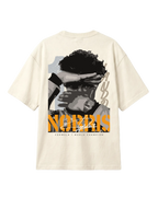 Lando Norris McLaren Talent Quote F1 Graphic T-shirt Off-White Back View | Turn1 India