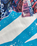Close-up of Max Verstappen F1 Unisex Oversized T-shirt Off-White Colour | Turn1 India