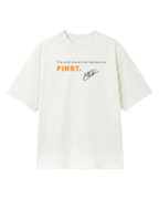 Max_Verstappen Mad Max F1 Oversized Unisex T-shirt Off-White Colour Front View | Turn1 India