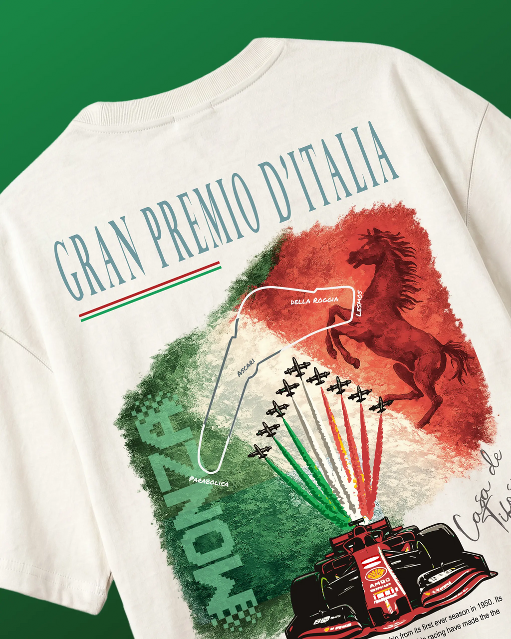 Monza Italian Grand Prix F1 Unisex T-shirt
