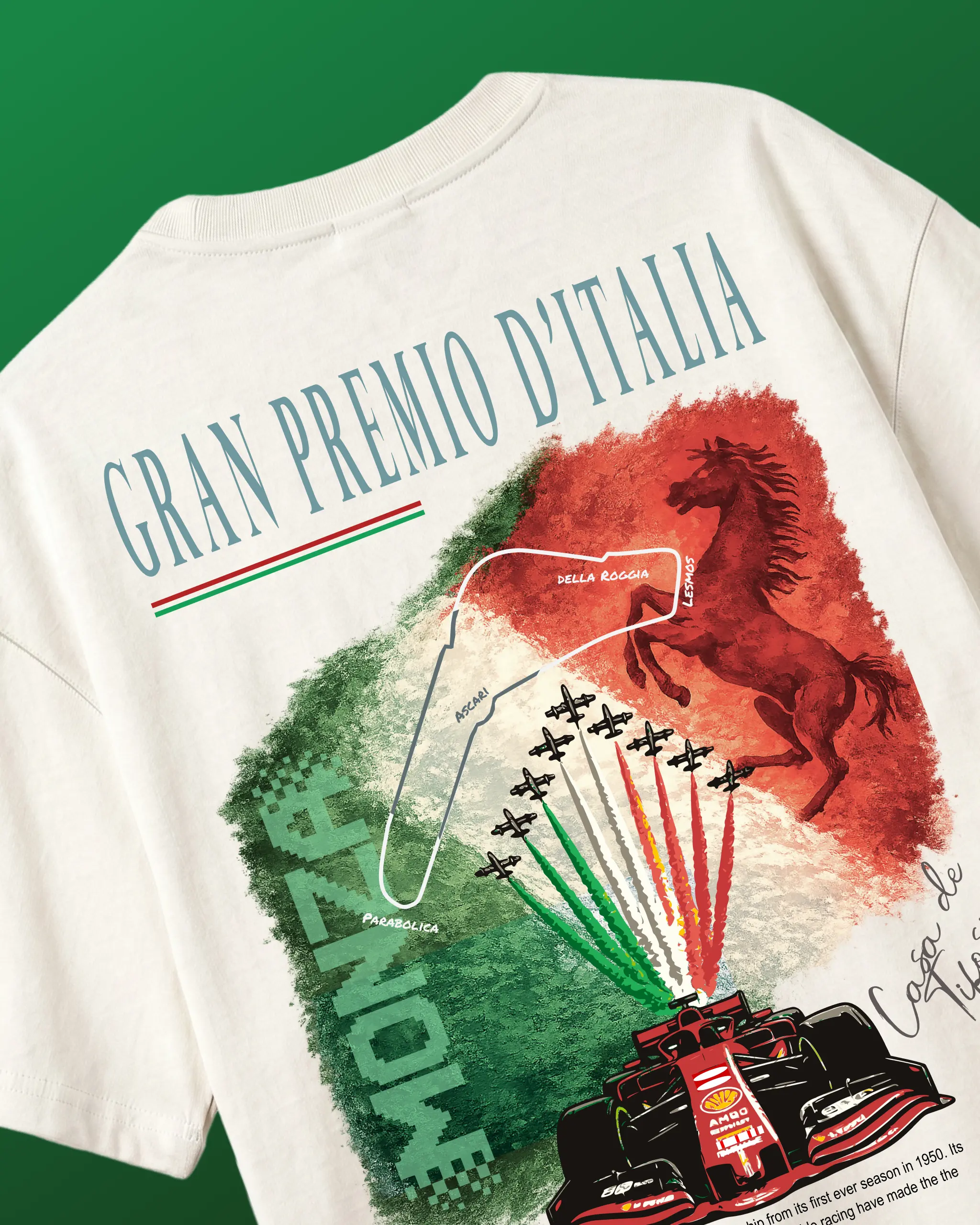 Monza Italian Grand Prix F1 Unisex T-shirt