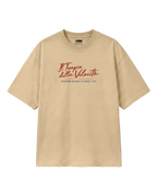 Monza Italian Grand Prix F1 Unisex Oversized T-shirt Beige | Turn1 India