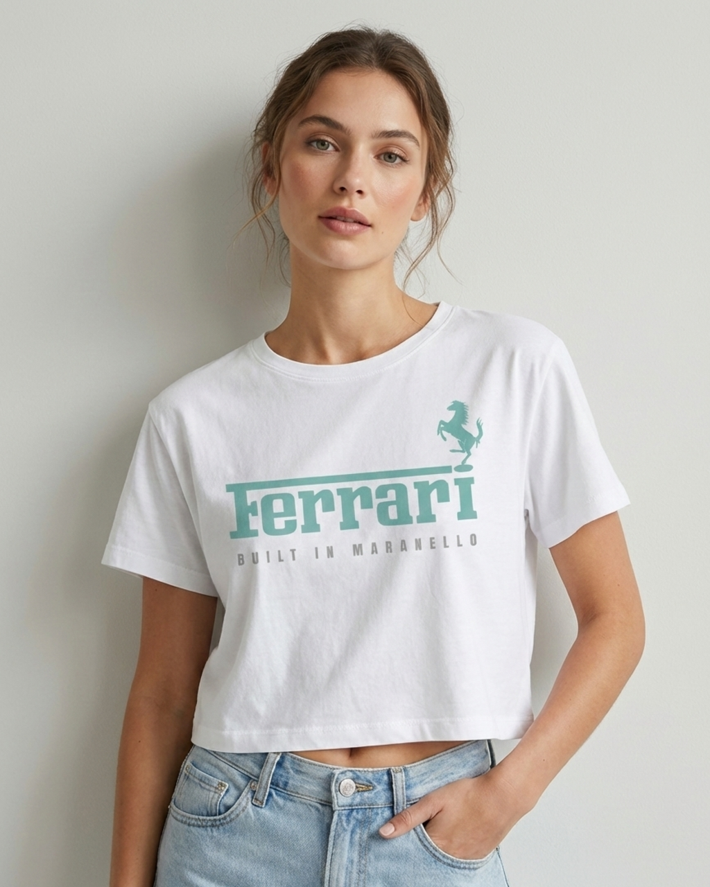 Ferrari F1 Crop Top