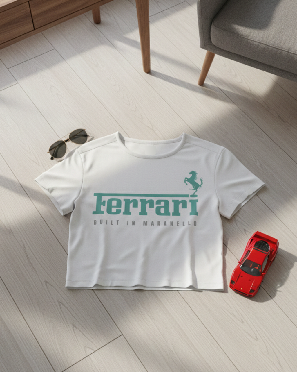 Ferrari F1 Crop Top