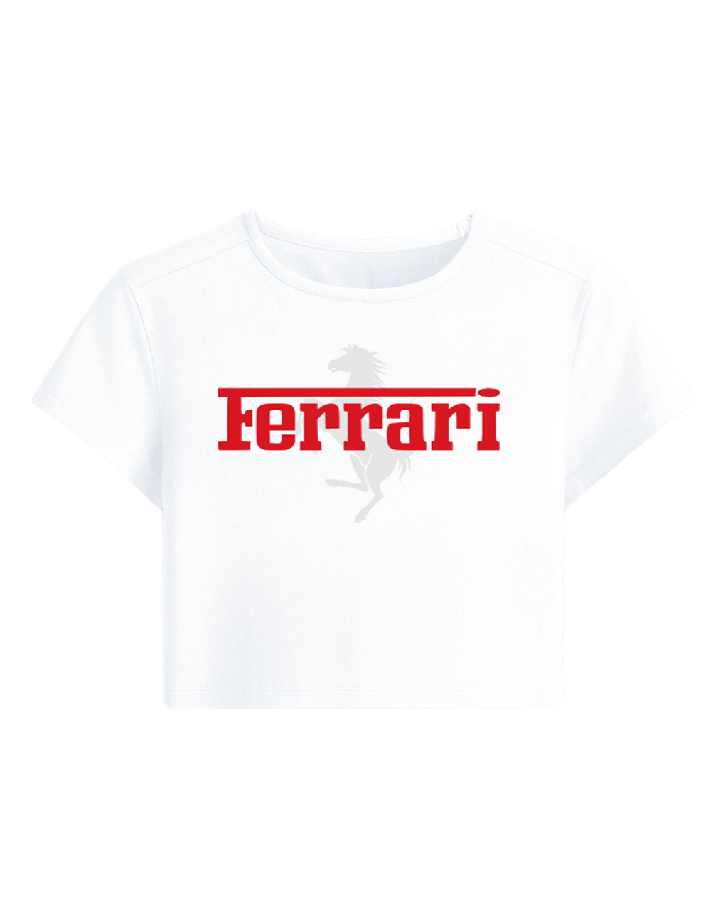Classic Ferrari Crop Top