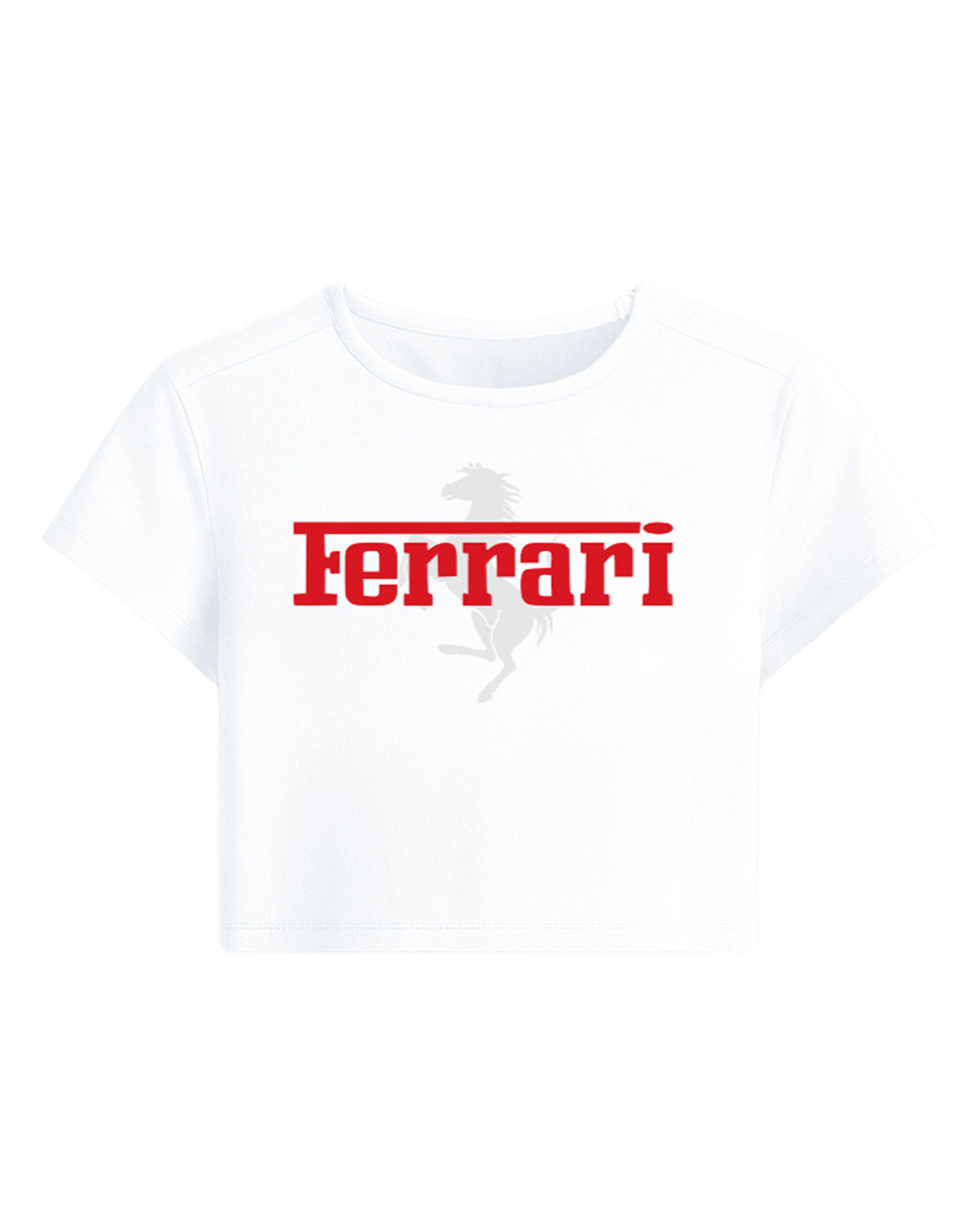 Classic Ferrari Crop Top