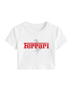 Classic Ferrari Crop Top