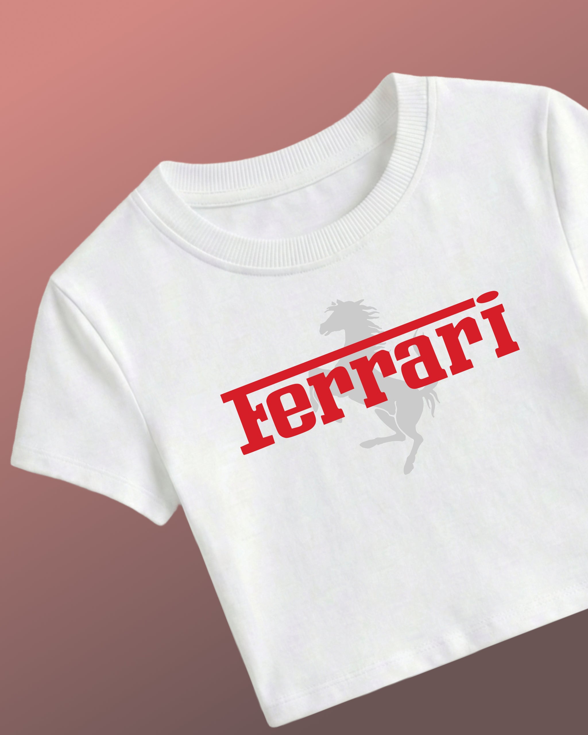 Classic Ferrari Crop Top