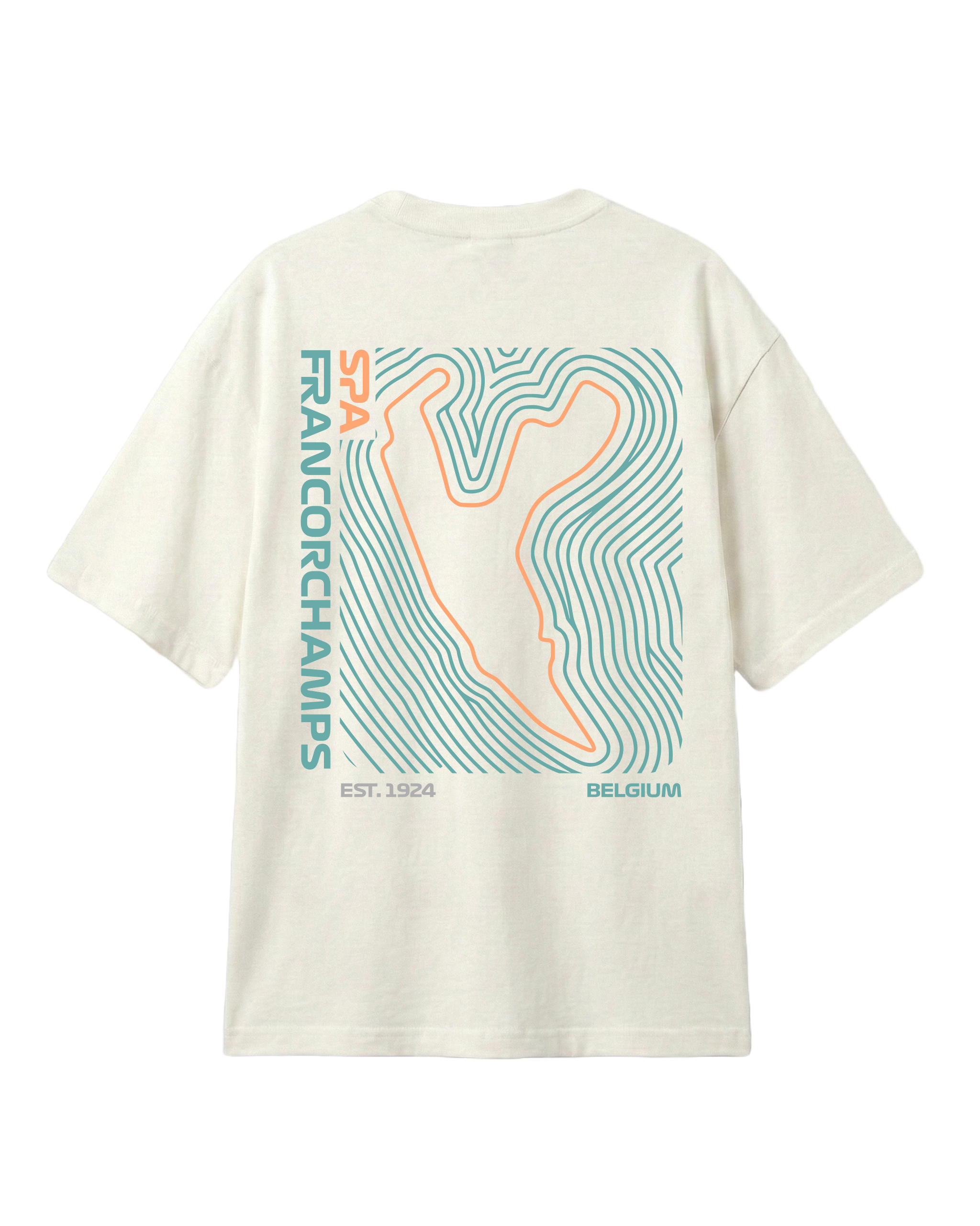 Spa F1 Circuit Unisex Oversized Tee