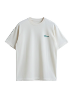 F1 Off-white unisex oversized T-shirt by Turn 1 Brand, an F1 Apparel brand of India. Back print features Spa Francorchamps Belgium GP F1 circuit. Front print features a miniature F1 sports car.