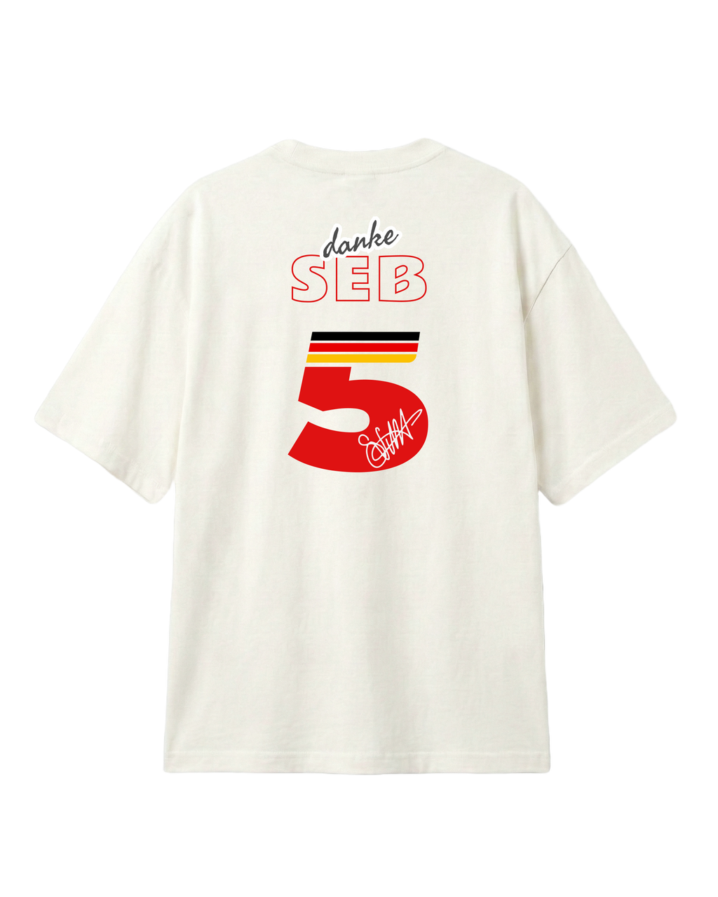 Sebastian Vettel I was Racing F1 Unisex T-shirt