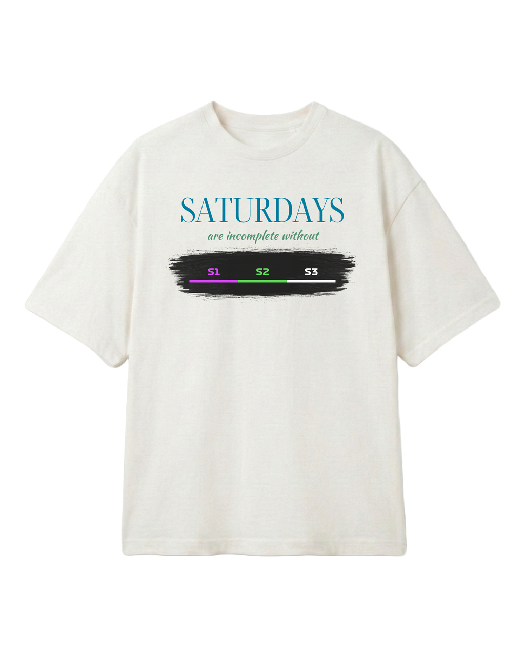 F1 Qualifying Unisex Oversized Tee