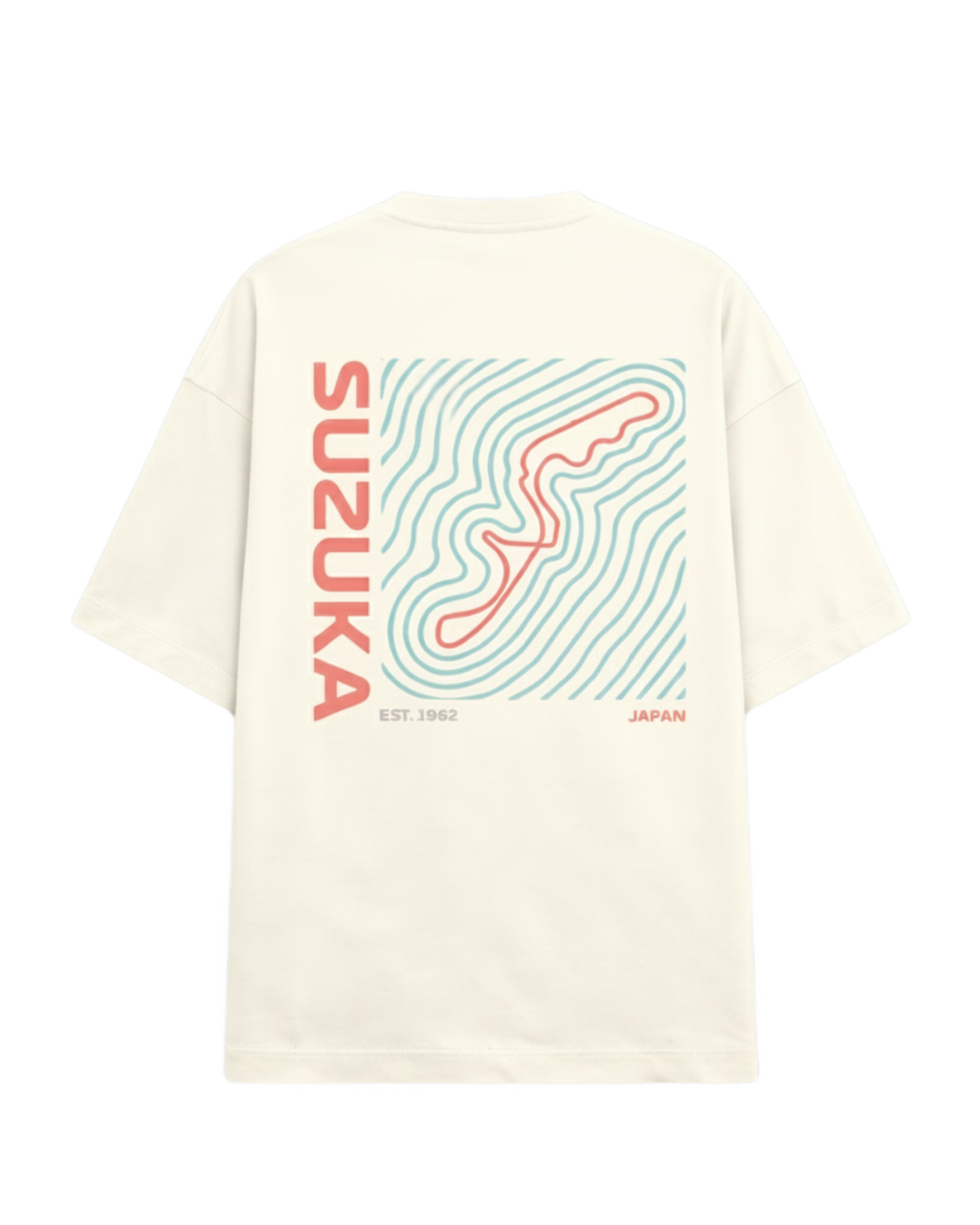 Suzuka Circuit F1 Unisex Oversized T-shirt